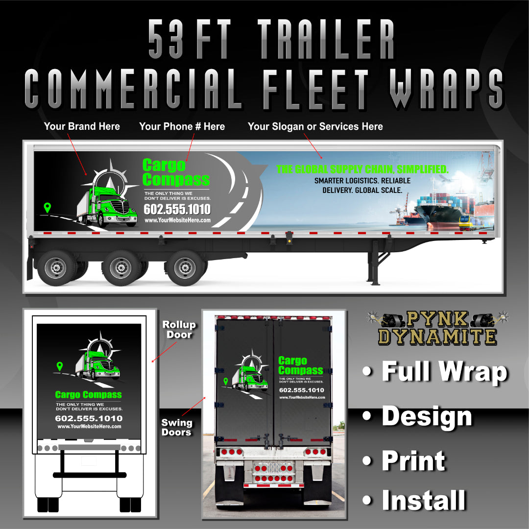 Full Wrap - 53 FT Trailer