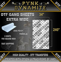 DTF GANG SHEETS 34" WIDE