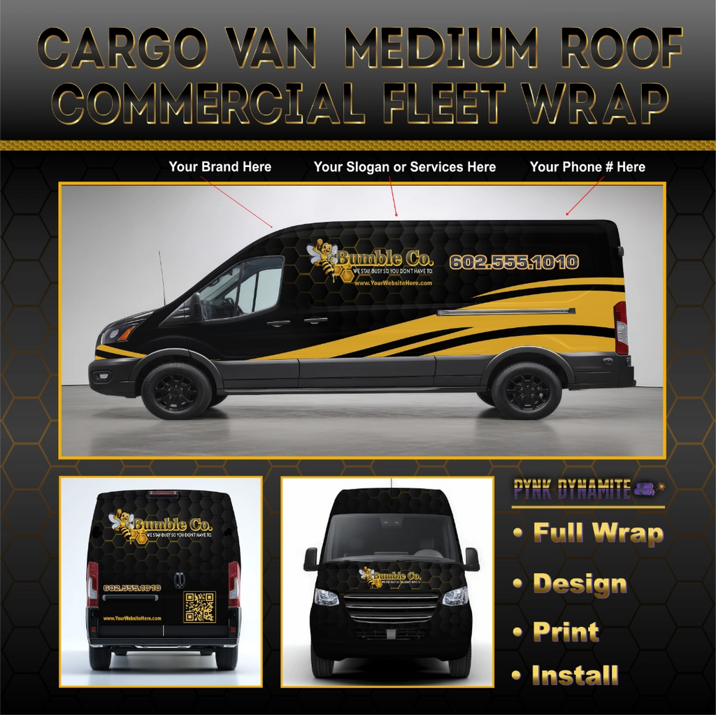 Full Wrap - Transit Van - Medium Roof