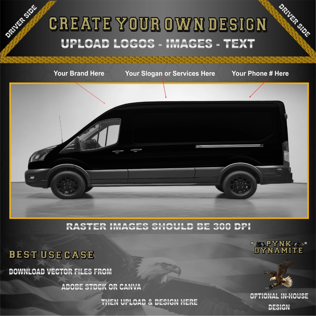Full Wrap - Transit Van - Medium Roof