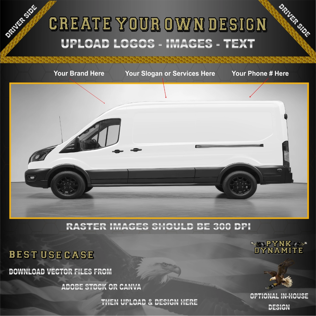 Full Wrap - Transit Van - Medium Roof