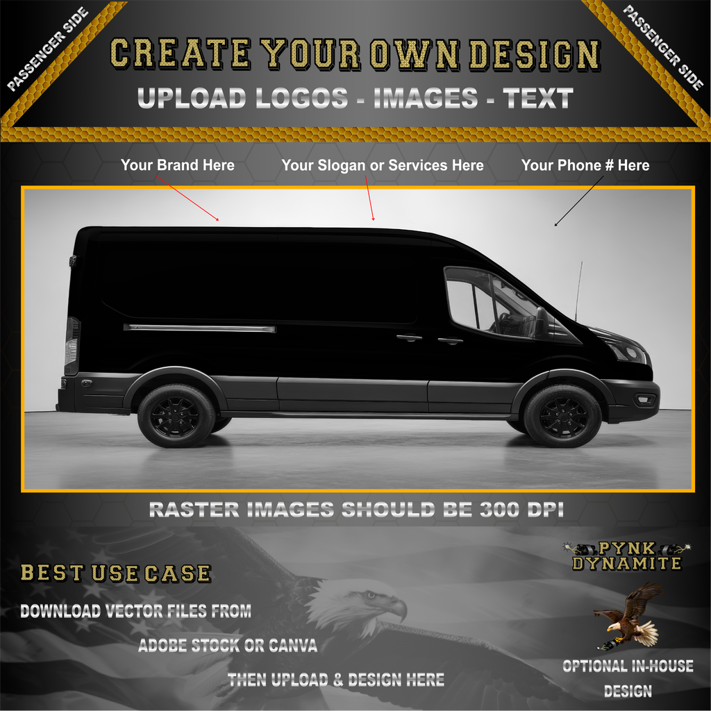 Full Wrap - Transit Van - Medium Roof