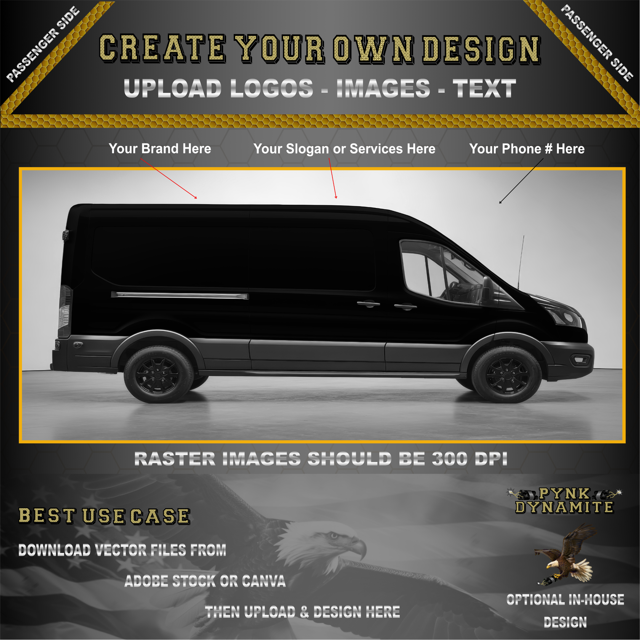 Full Wrap - Transit Van - Medium Roof
