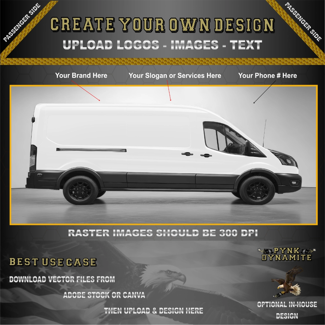 Full Wrap - Transit Van - Medium Roof